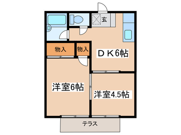 サンライフ88の間取り写真