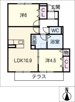 クラリスIの間取り写真