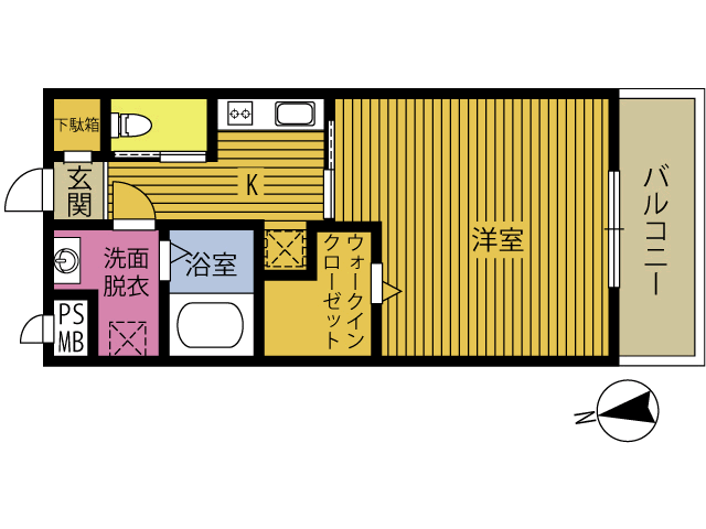 スフィーダ南町の間取り写真