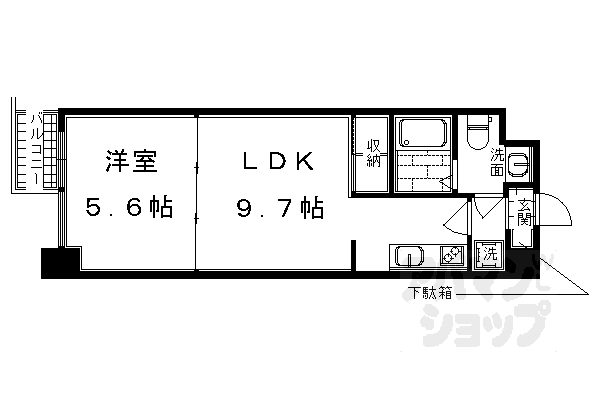 プラネシア烏丸御池の間取り写真