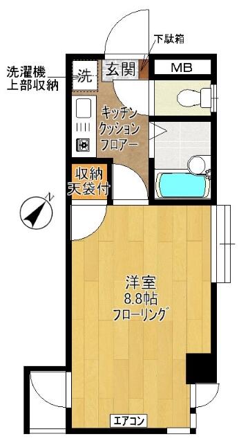 グローリー春愛の間取り写真