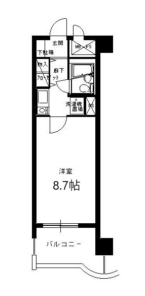 ライオンズプラザ前橋広瀬川の間取り