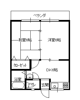 レジデンスマルミツの間取り