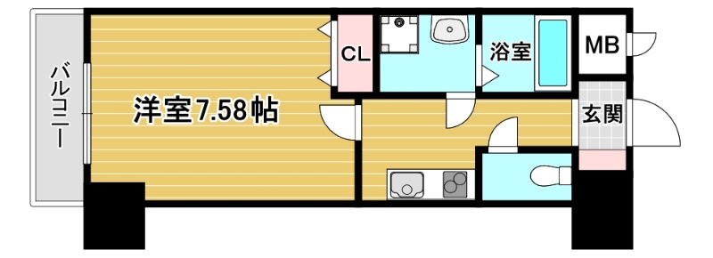 ベルガモットの間取り