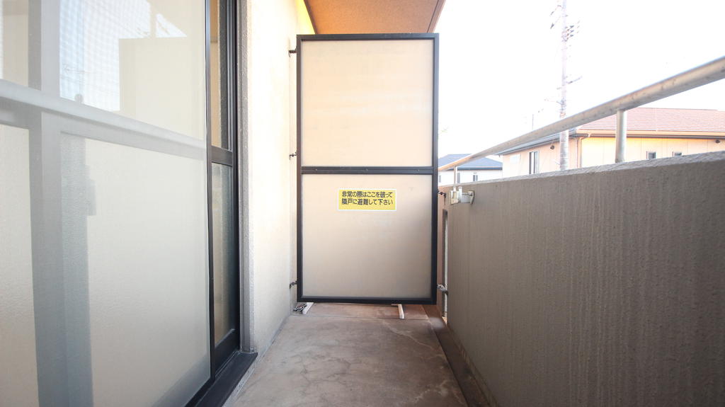 バルコニー　バルコニーです！