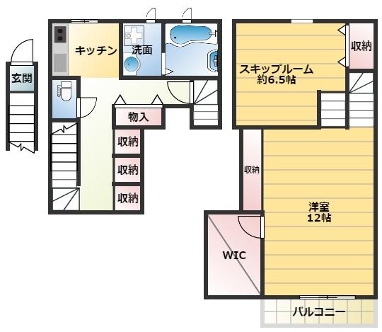 ココカラハウス川内3の間取り