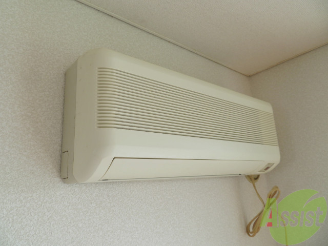 その他設備　エアコンが設置してありますので、寒暖対策もばっちり。