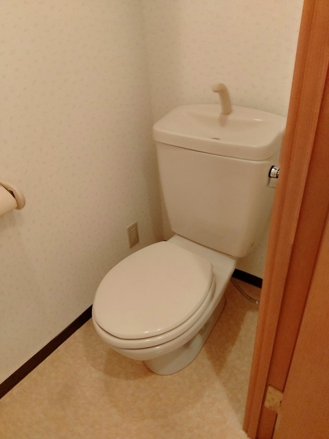 【富士市中之郷のアパートのトイレ】