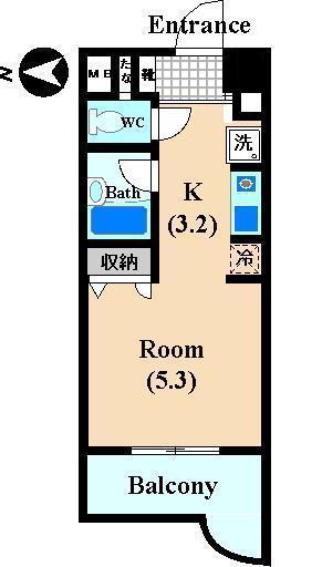 タウンコート武蔵の間取り