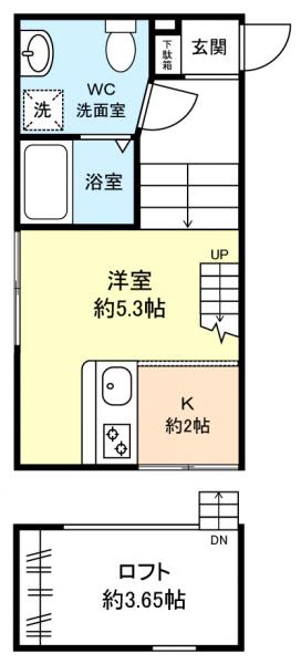 コポリフラットの間取り