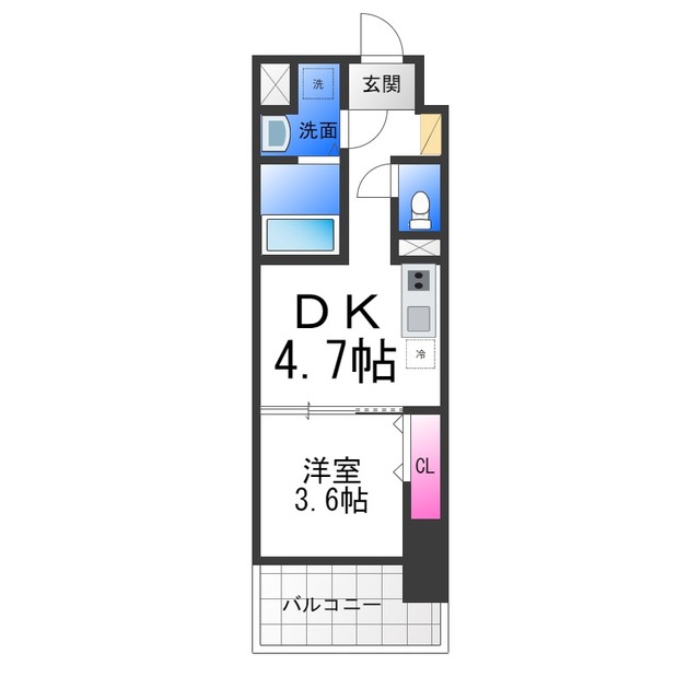 ＡＲＣＡ鳳の間取り