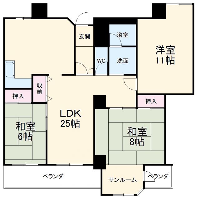 ロイヤル東海川原町の間取り