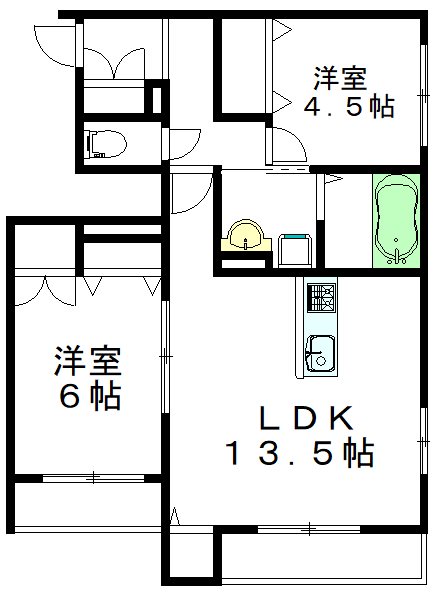 へーベルメゾン阿佐ヶ谷の間取り