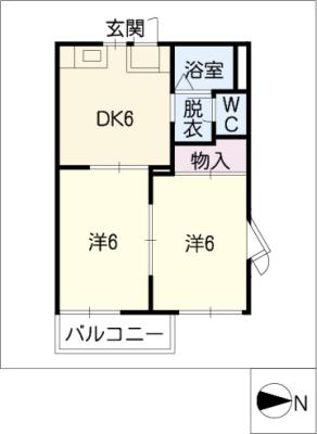 コトー東山の間取り