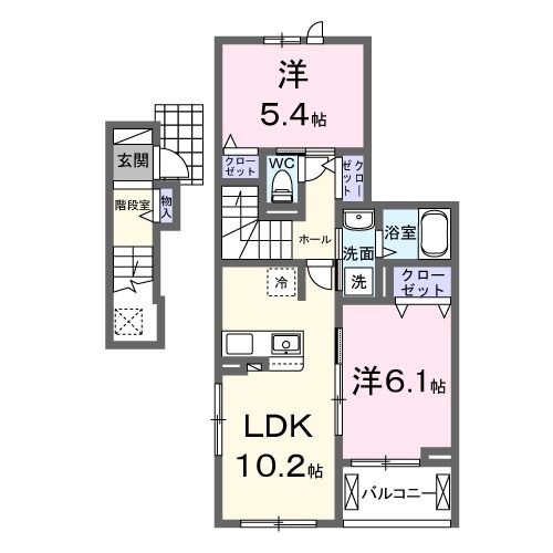 サニーフラットIの間取り