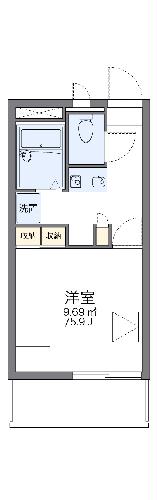 レオパレスセゾンコートの間取り