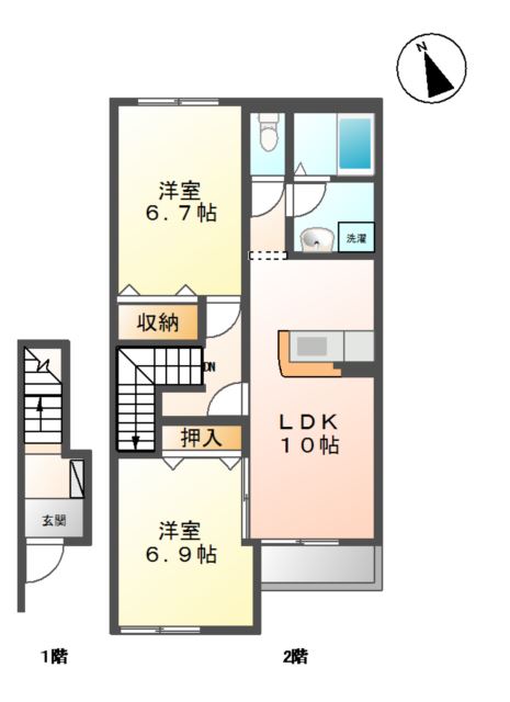 グランデの間取り