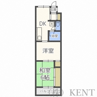 【坂口マンションの間取り】