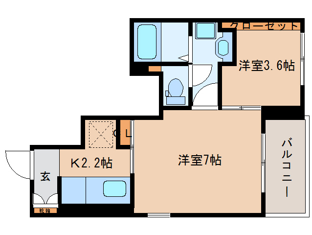 ヴィオラパッソVの間取り