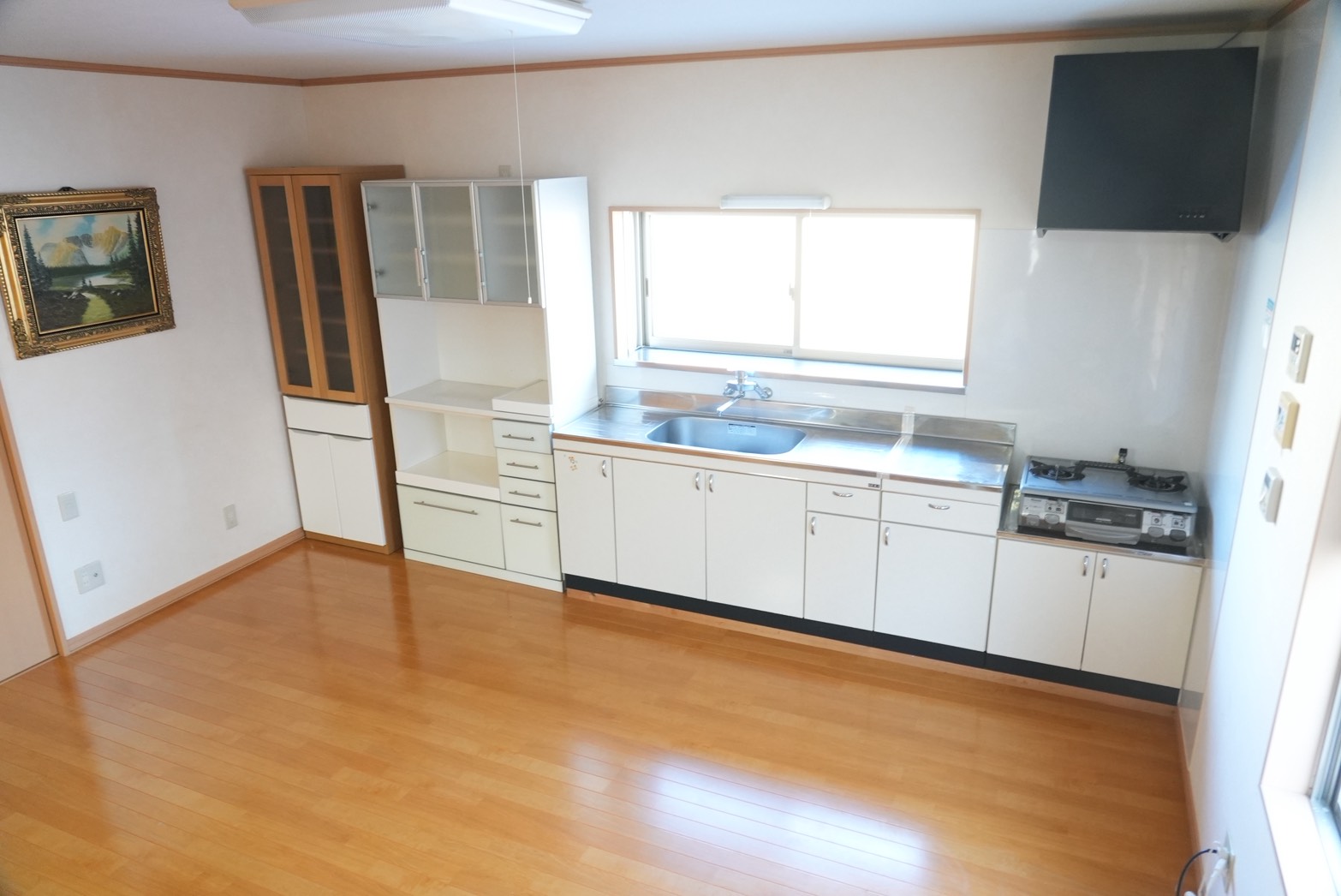 鼻毛石町貸住宅のキッチン写真