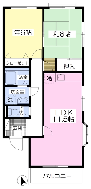 ＨｏｐｅＨｉｌｌｓＯｇａｍｉVIの間取り