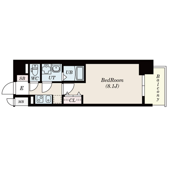 S-RESIDENCE池下西の間取り