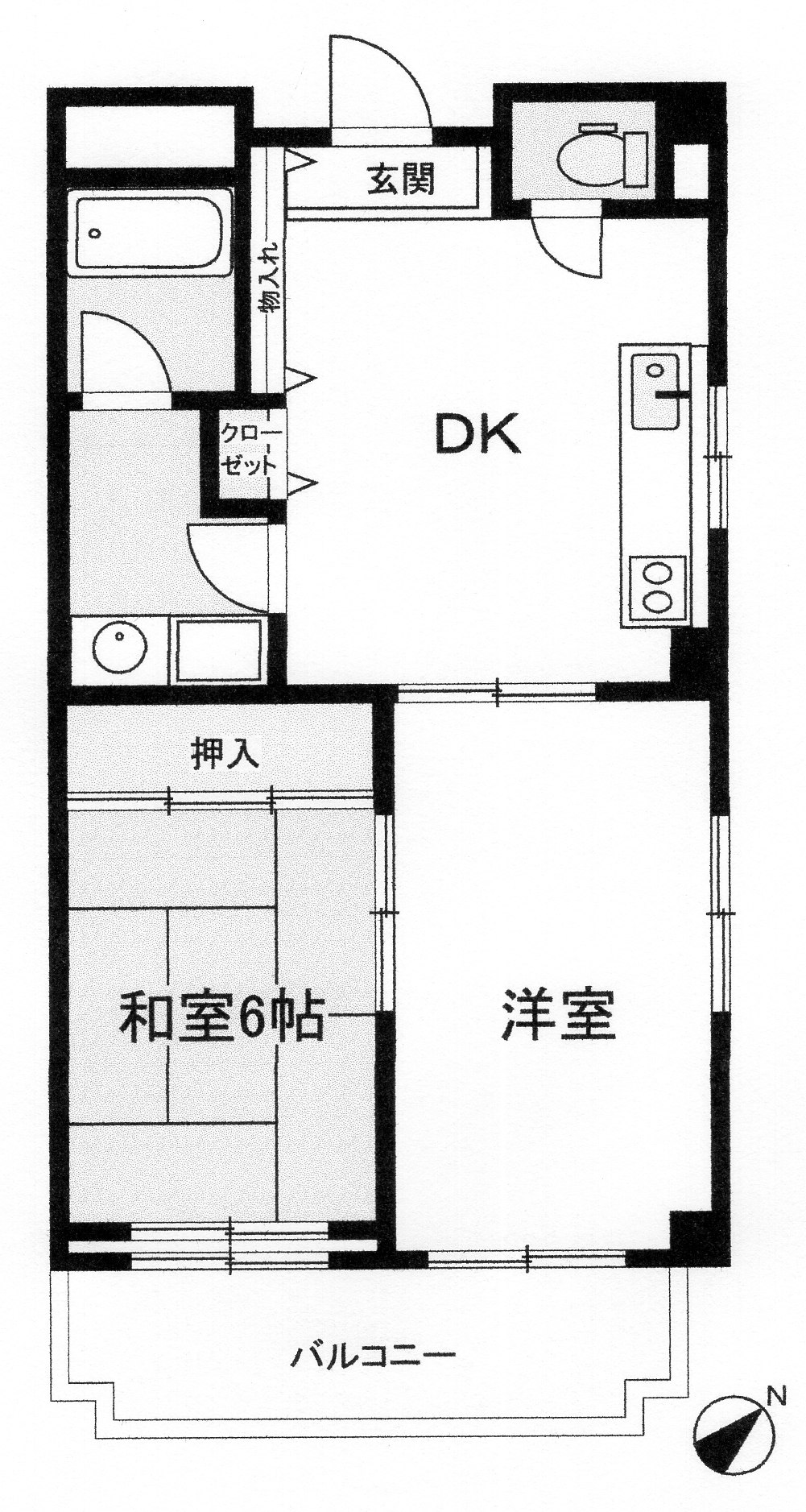 パリーマンションの間取り