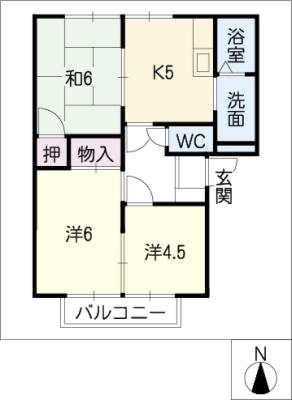 ダン・カーサ１１１の間取り