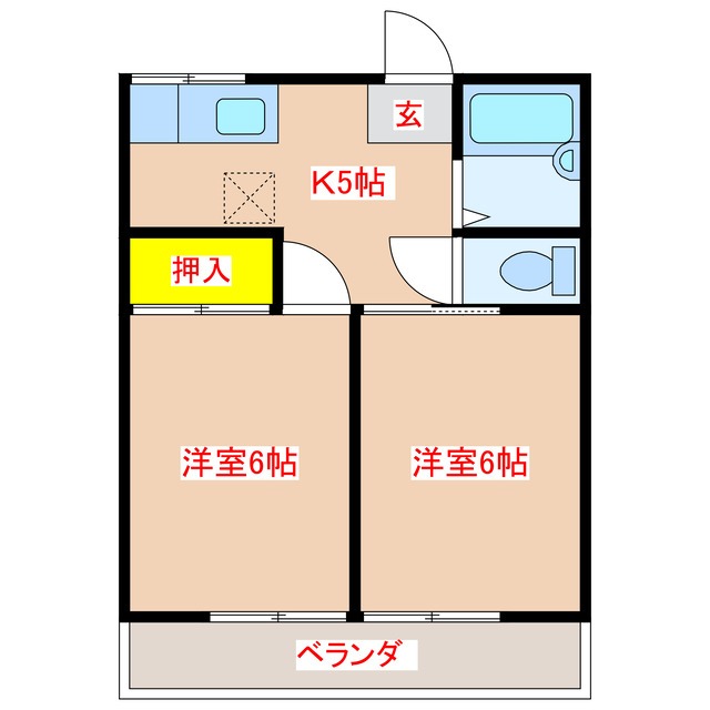 パークハイツさくら　Ｃ棟の間取り