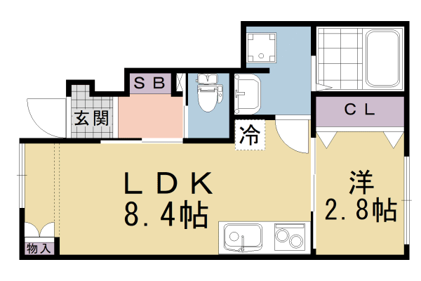 ＣＬＡＳＳＯ　ＳＥＣＯＮＤＯ伏見稲荷の間取り