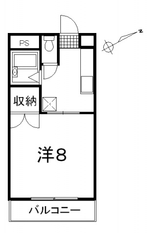 アーバーハウス吉田C棟の間取り