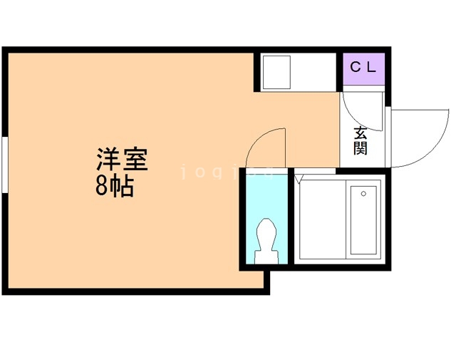 シャンボール札幌の間取り