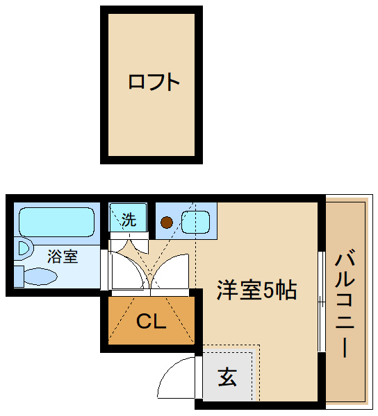 ハイツ165の間取り