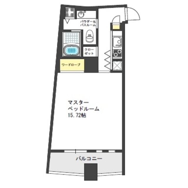 ザ・タワー大阪レジデンスの間取り