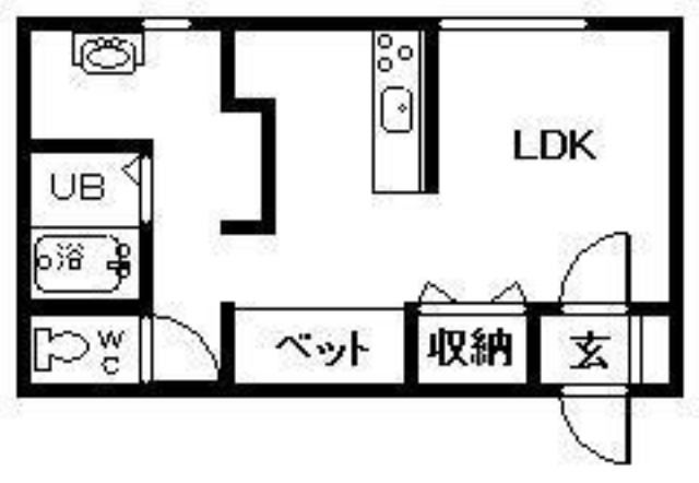 グレイス名寄Iの間取り