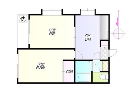 江東区猿江のマンションの間取り