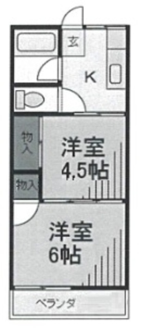 プレール金町の間取り