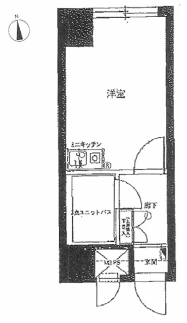 ライオンズマンション西八王子第二の間取り