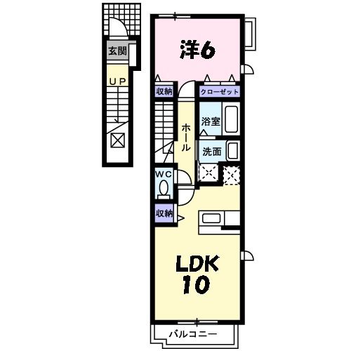 チェルシーの間取り