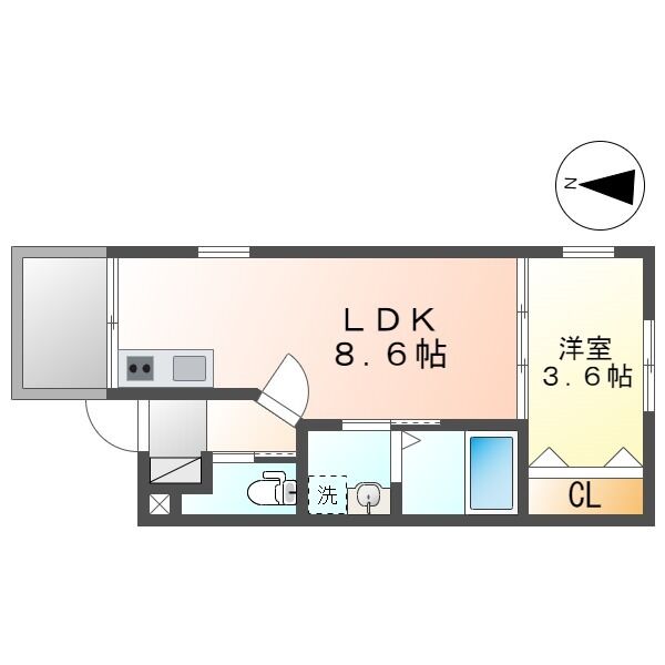 ジュエル喜多山の間取り