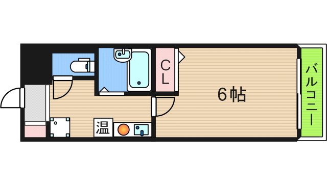 SWISS難波南の間取り