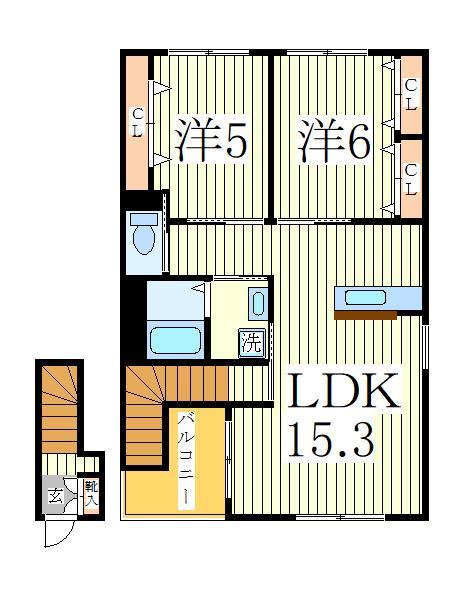 タゼームの間取り