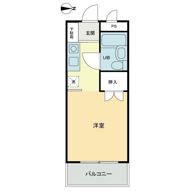 アーバンハイツ紫雲の間取り