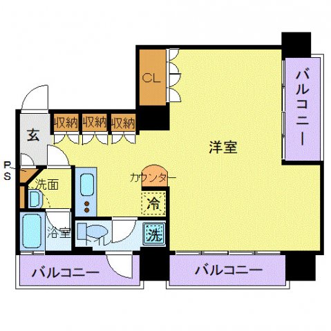 フロリスオーランティウム3の間取り