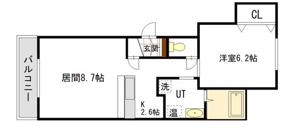 セントウレアの間取り