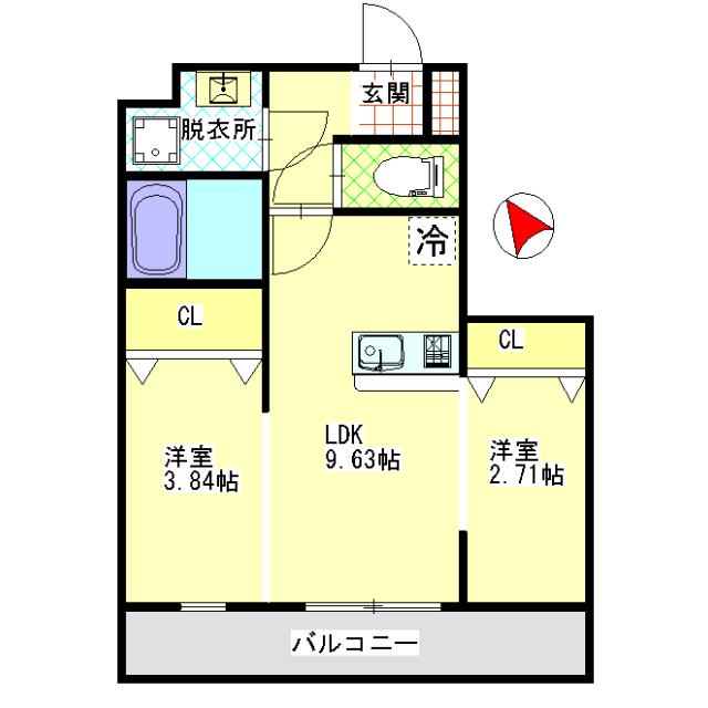 マリベールセレブレーションの間取り