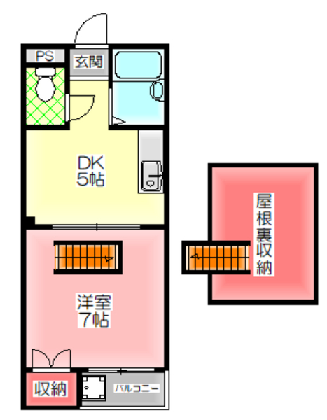 メイゾンIIIの間取り