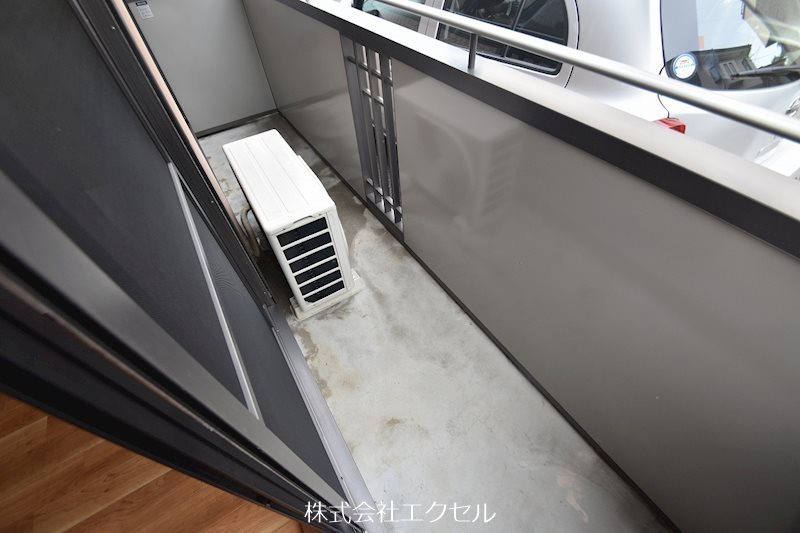 バルコニー　風通しのよいバルコニーです。