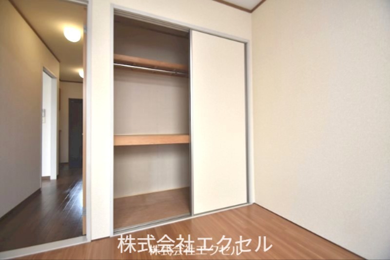 収納　たっぷり入る収納です。