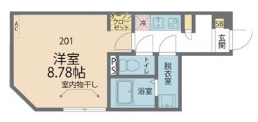 カインドネス相模原氷川町IIの間取り写真